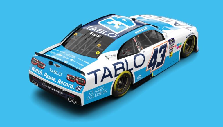 NASCAR-Tablo rendering - credit Alpha Prime Racing