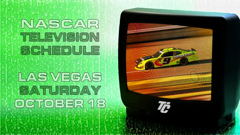 NASCAR TV Schedule Saturday, October 18, 2024 How to watch the Ambetter Health 302 at Las Vegas Motor Speedway NASCAR Xfinity Series race