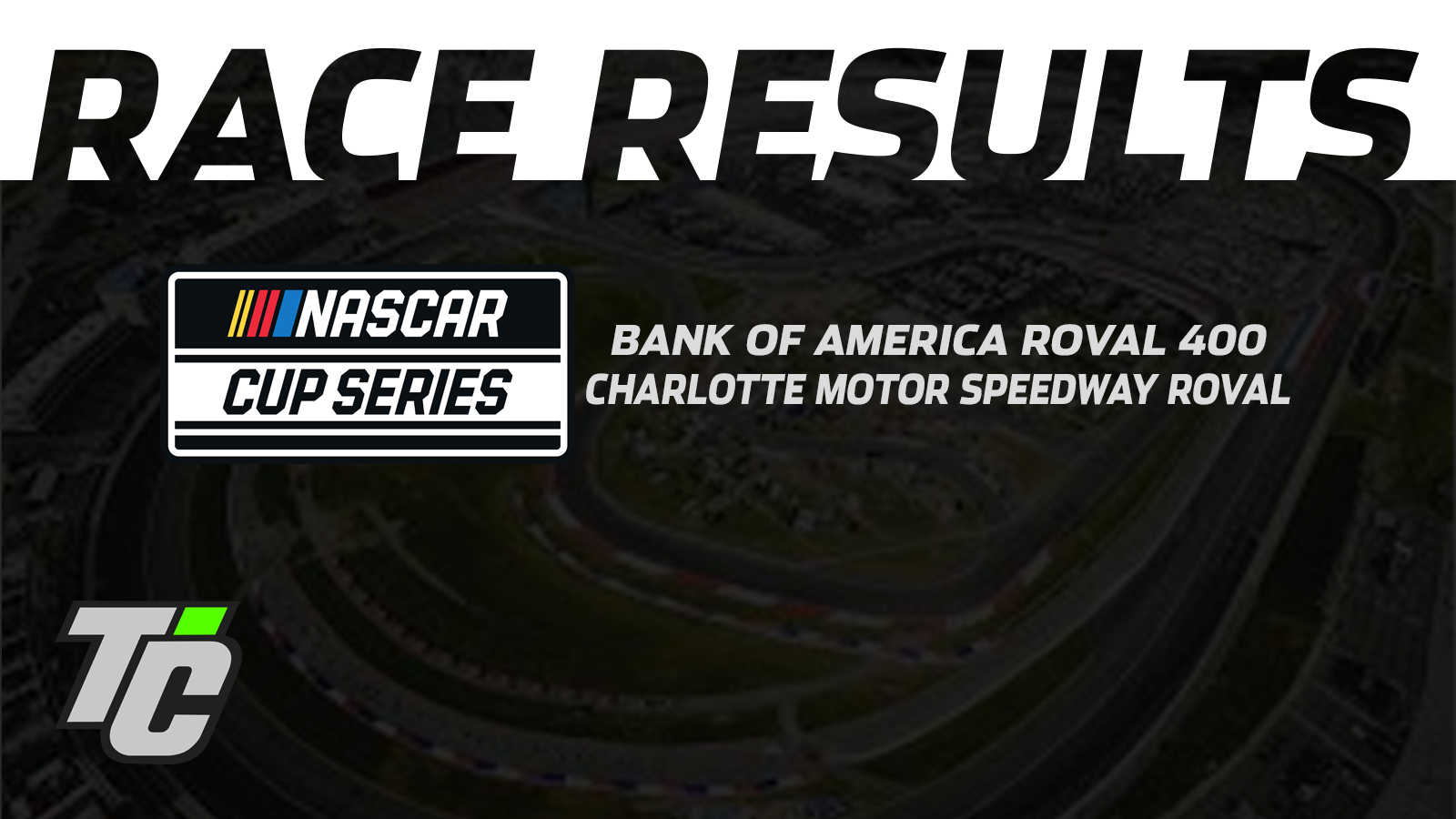 Race Results 2024 NCS Bank of America ROVAL 400 at Charlotte ROVAL