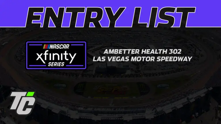 Ambetter Health 302 entry list NASCAR Xfinity Series Las Vegas Motor Speedway 2024