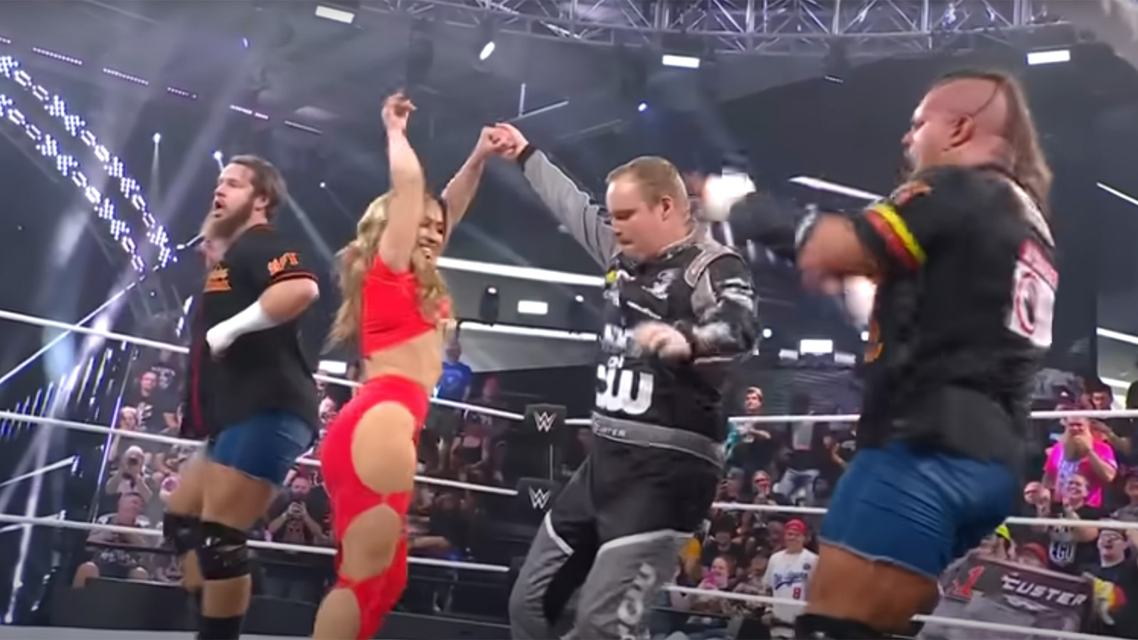 Cole Custer interferes in WWE NXT match helps Hank & Tank win