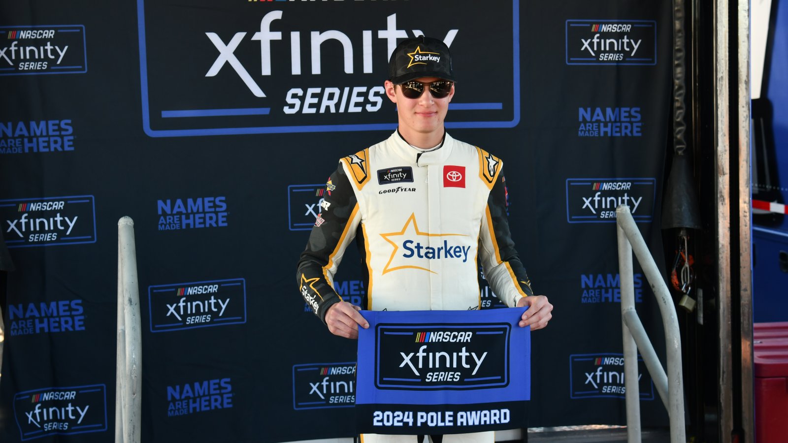 William Sawalich wins pole for NASCAR Xfinity Series Championship Race at Phoenix 2024