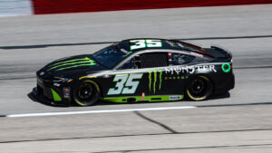 Riley Herbst 2025 Monster Energy paint scheme 23XI Racing NASCAR Cup Series No. 35