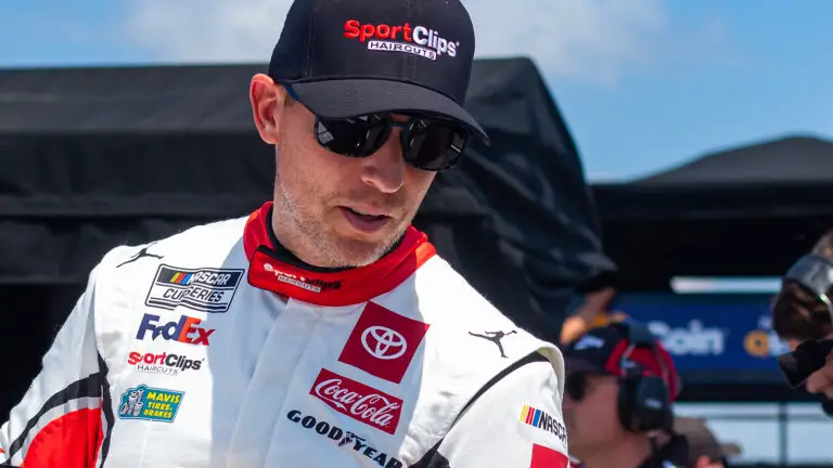 Denny Hamlin shocked by Chris Gabehart departure as crew chief in 2025 NASCAR Cup Series Joe Gibbs Racing