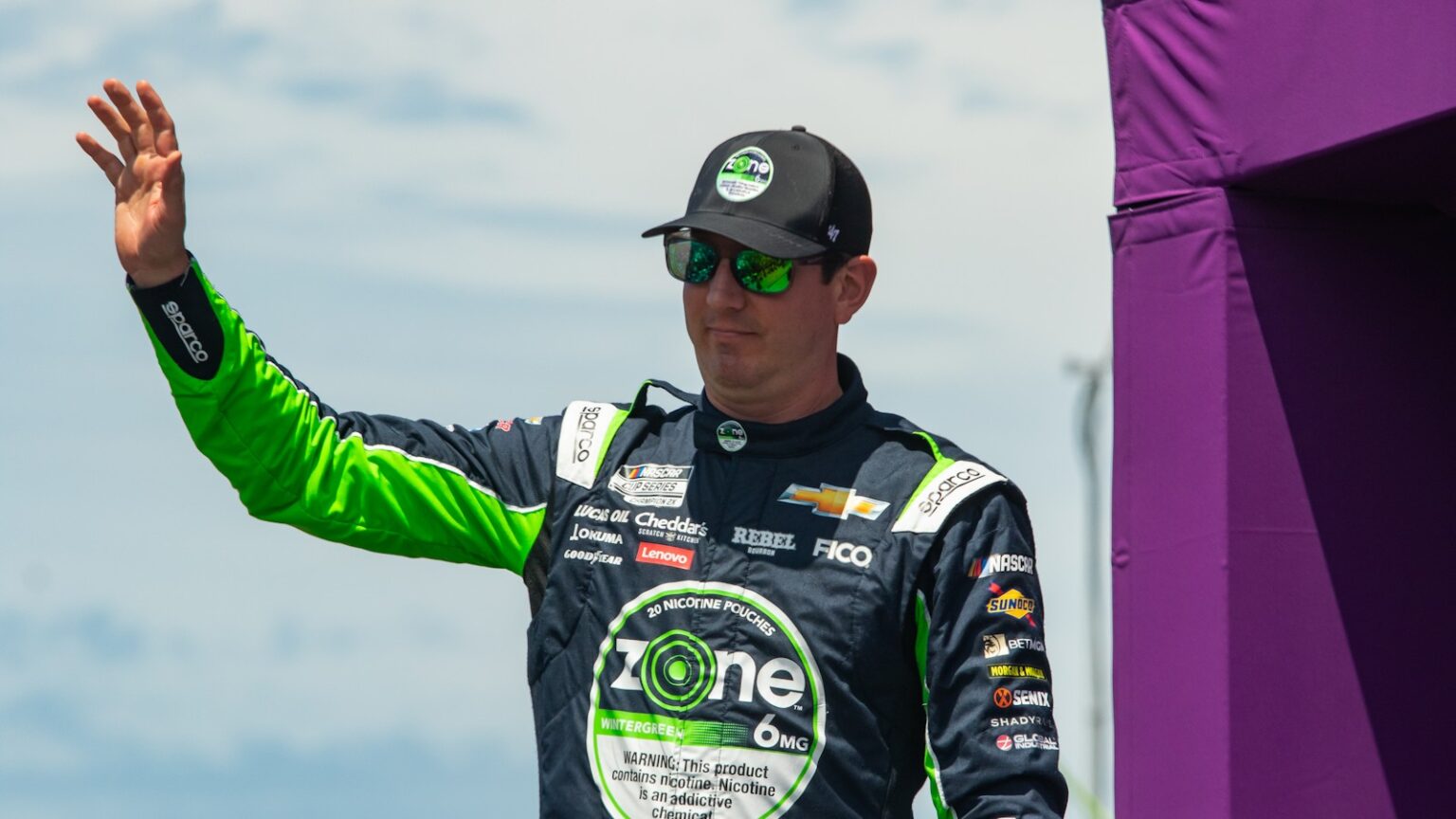 Kyle Busch Running 2025 Chili Bowl Nationals