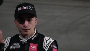 Christopher Bell penalized for wall ride move at Martinsville, eliminated from NASCAR Cup Playoffs