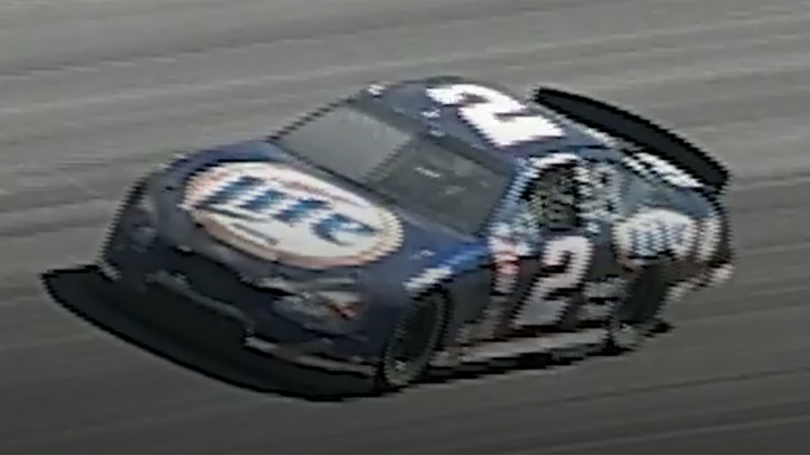 Rusty Wallace 2000 No. 2 Miller Lite 10th Anniversary paint scheme Atlanta NAPA 500