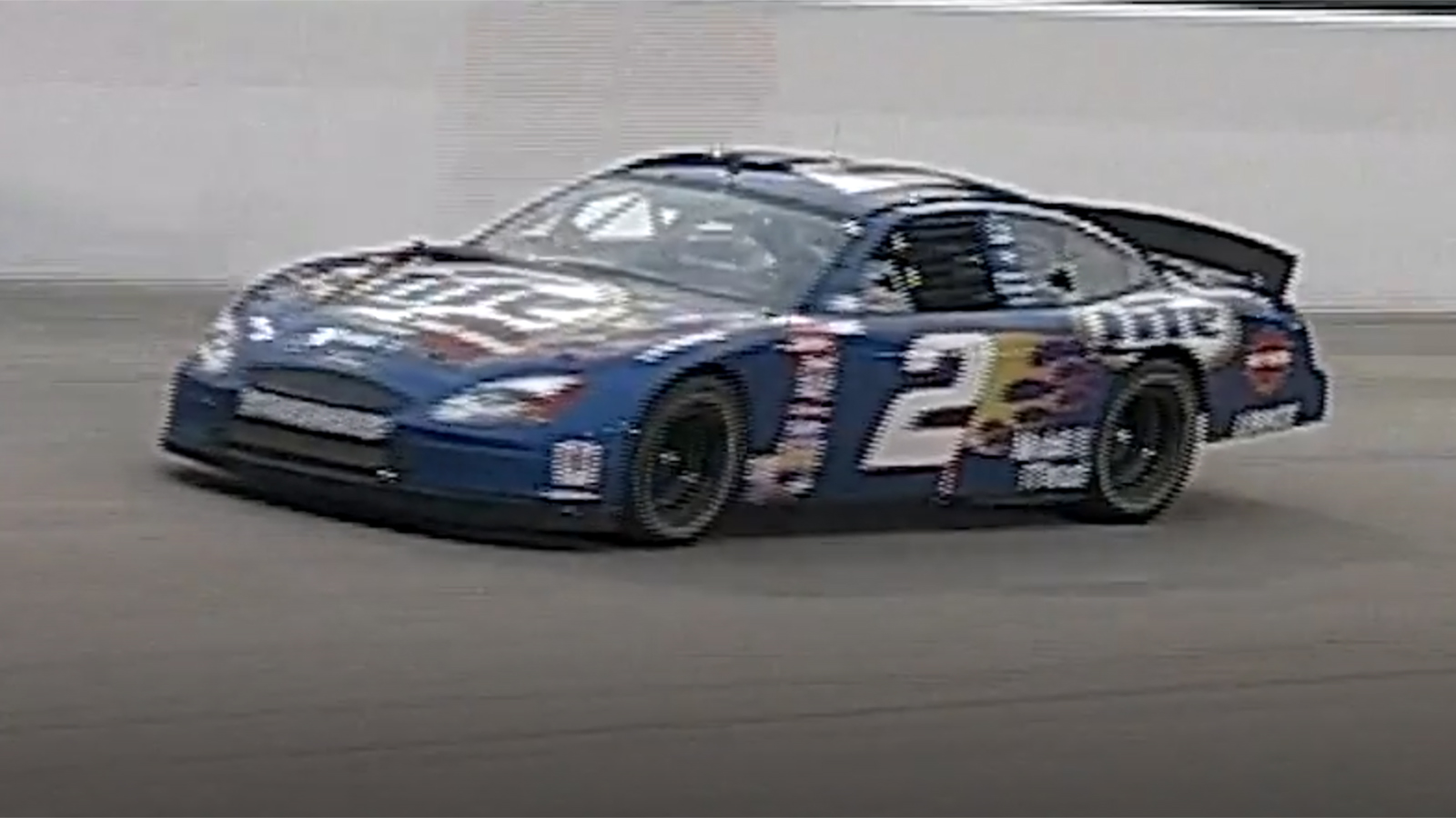 Rusty Wallace 2000 Miller Lite Harley Davidson paint scheme Penske Racing