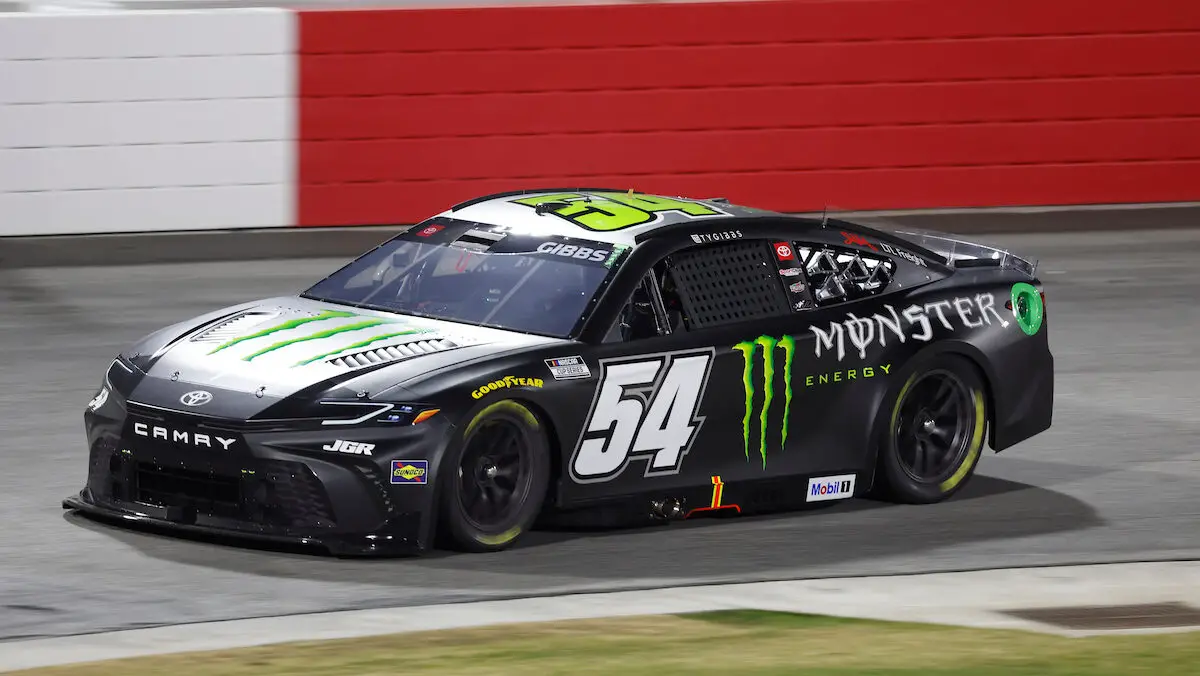 Ty Gibbs 2025 Monster Energy paint scheme Joe Gibbs Racing NASCAR Cup Series