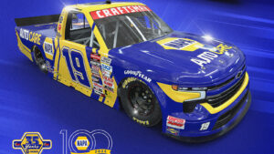 Daniel Hemric 2025 NAPA Auto Care paint scheme McAnally-Hilgemann Racing