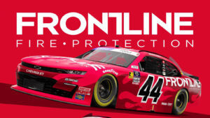 Brennan Poole 2025 Frontline Fire Protection paint scheme Alpha Prime Racing NASCAR Xfinity Series