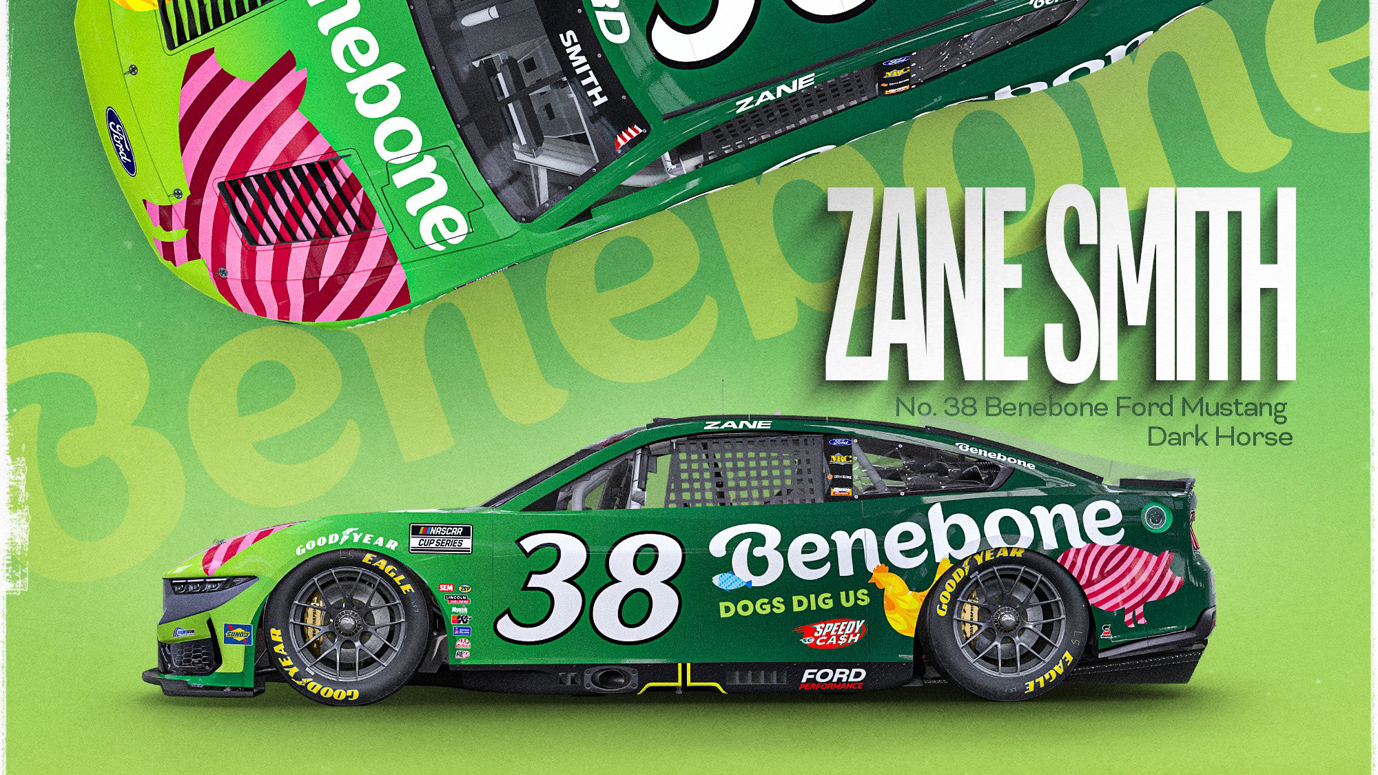 Benebone Zane Smith Front Row Motorsports