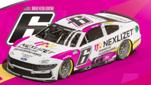 Brad Keselowski 2025 NEXLIZET paint scheme RFK Racing