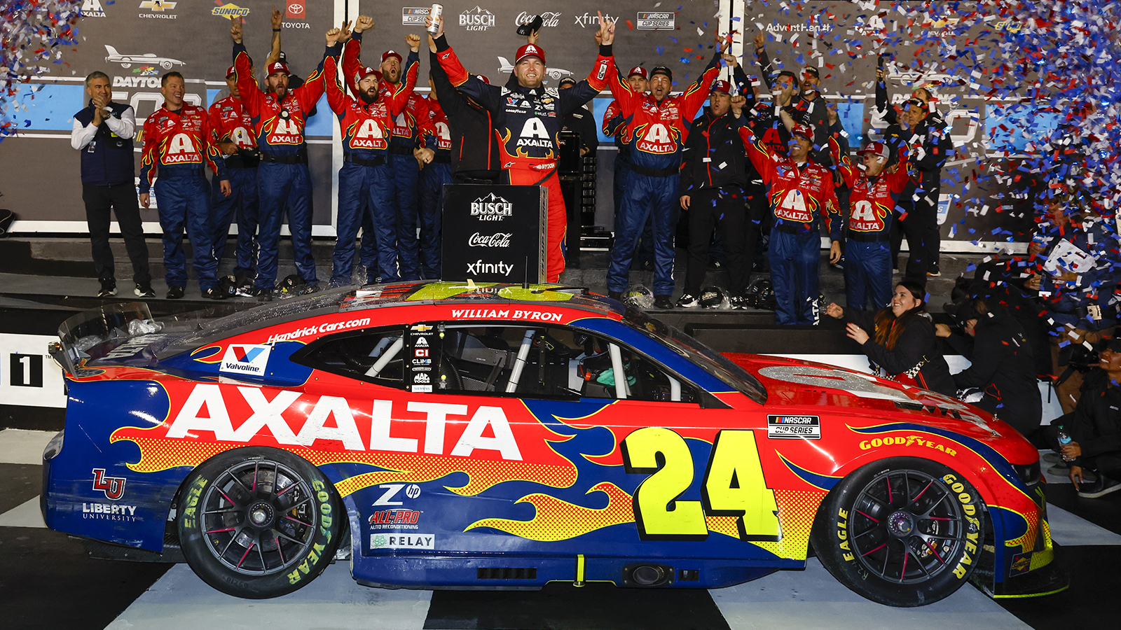 William Byron 2025 No. 24 Axalta paint scheme Hendrick Motorsports NASCAR Cup Series