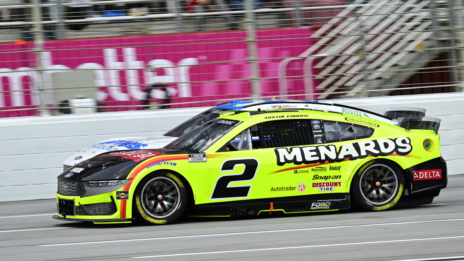 Austin Cindric 2025 Menards / Delta Faucets paint scheme Team Penske NASCAR Cup Series