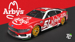 Arby's will serve as a 12-race primary sponsor for Cody Ware and the No. 51 Rick Ware Racing team