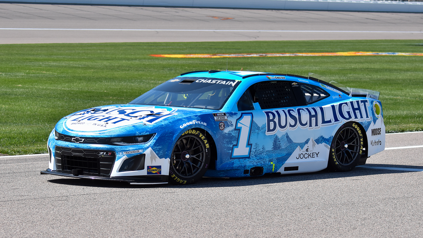 Ross Chastain 2025 Busch Light Paint Scheme Trackhouse Racing NASCAR Cup Series