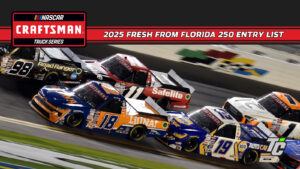 2025 NASCAR Craftsman Truck Series Fresh From Florida 250 entry list Daytona