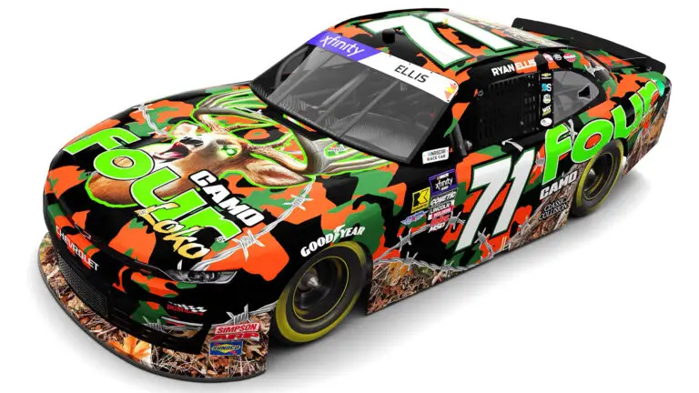 Ryan Ellis Four Loko sponsorship DGM Racing 2025 Bristol Motor Speedway