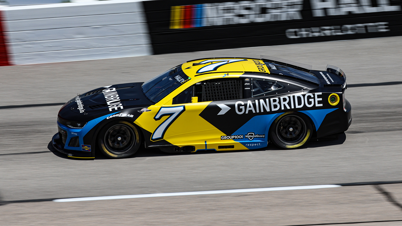 Justin Haley 2025 Gainbridge paint scheme Spire Motorsports NASCAR Cup Series
