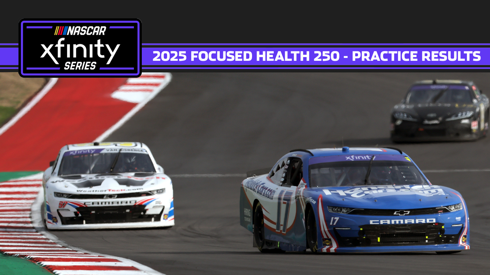 NASCAR Xfinity Series practice results Focused Health 250 Circuit of the Americas COTA