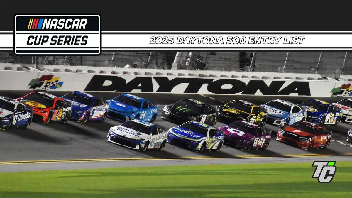 Entry List 2025 NASCAR Cup Series Daytona 500