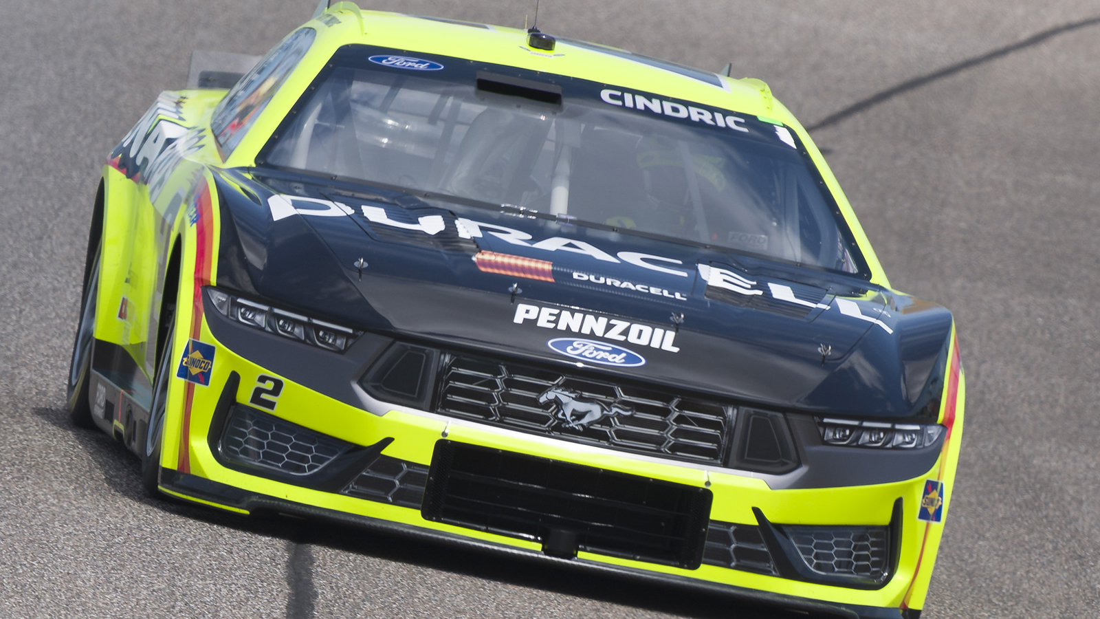 Austin Cindric 2025 Menards / Duracell paint scheme Team Penske NASCAR Cup Series