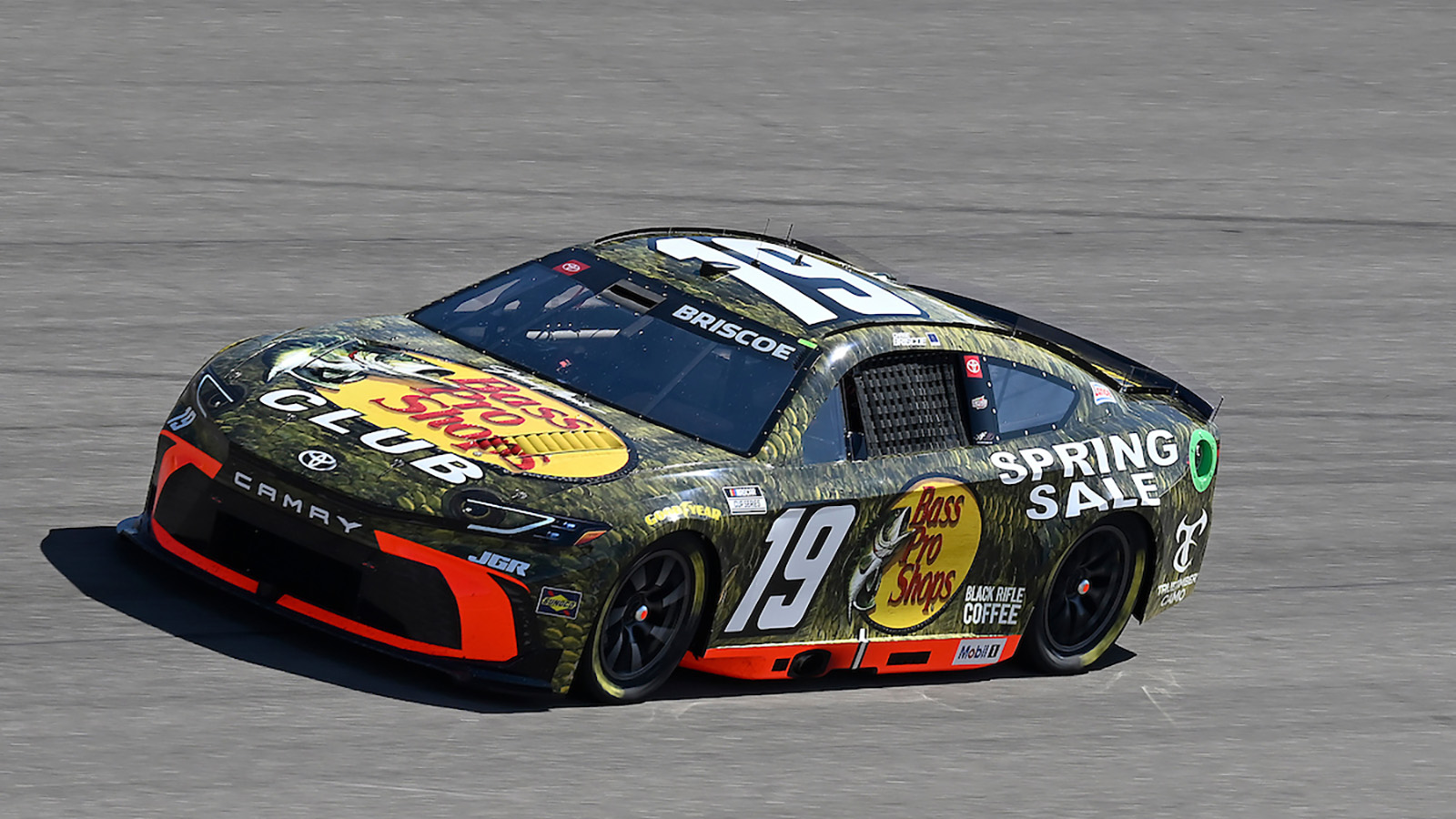 Chase Briscoe Bass Pro Shops camo paint scheme Las Vegas