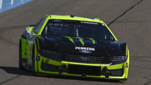 Austin Cindric 2025 Menards / Monster Energy paint scheme Team Penske NASCAR Cup Series