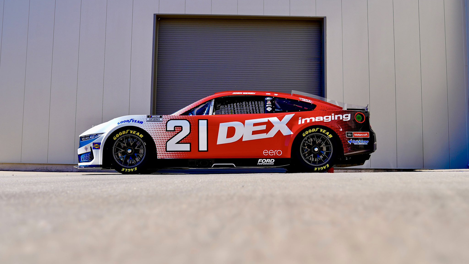 No. 21 Wood Brothers Racing DEX Imaging Paint Scheme | TobyChristie.com