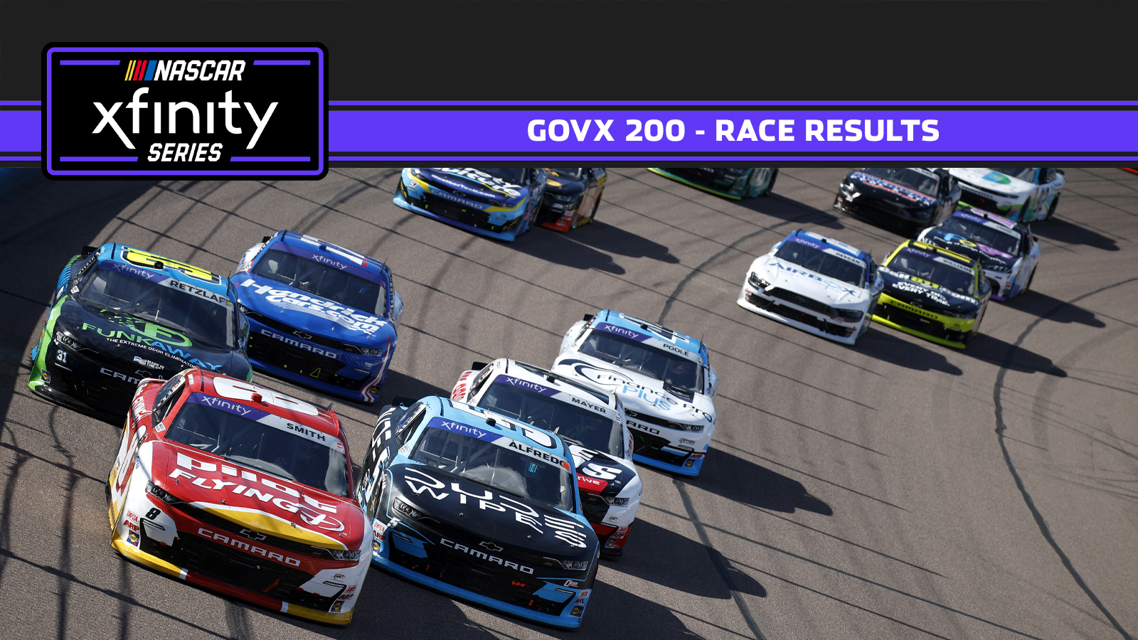 GOVX 200 race results NASCAR Xfinity Series Phoenix Raceway