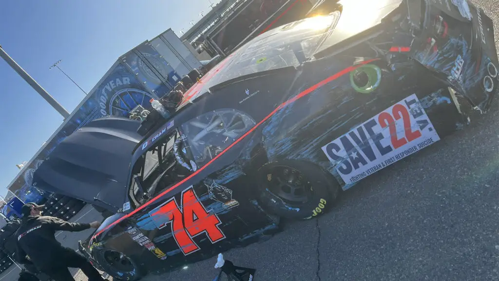 Dawson Cram 2025 Mike Harmon Racing unsponsored paint scheme NASCAR Xfinity Series