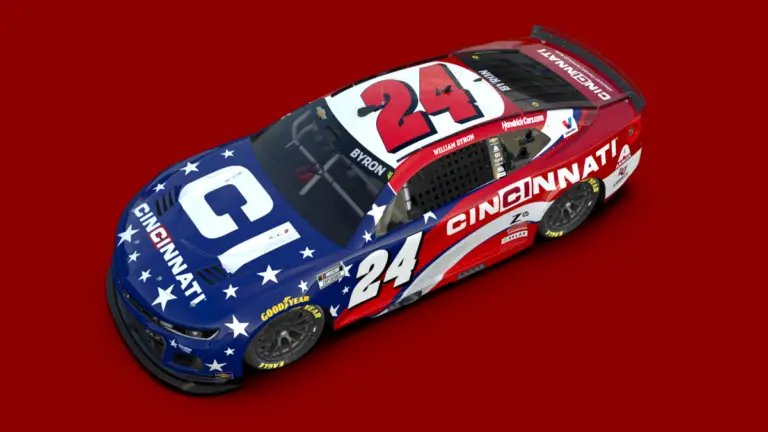 William Byron Cincinatti Inc NASCAR Cup Series Hendrick Motrosports