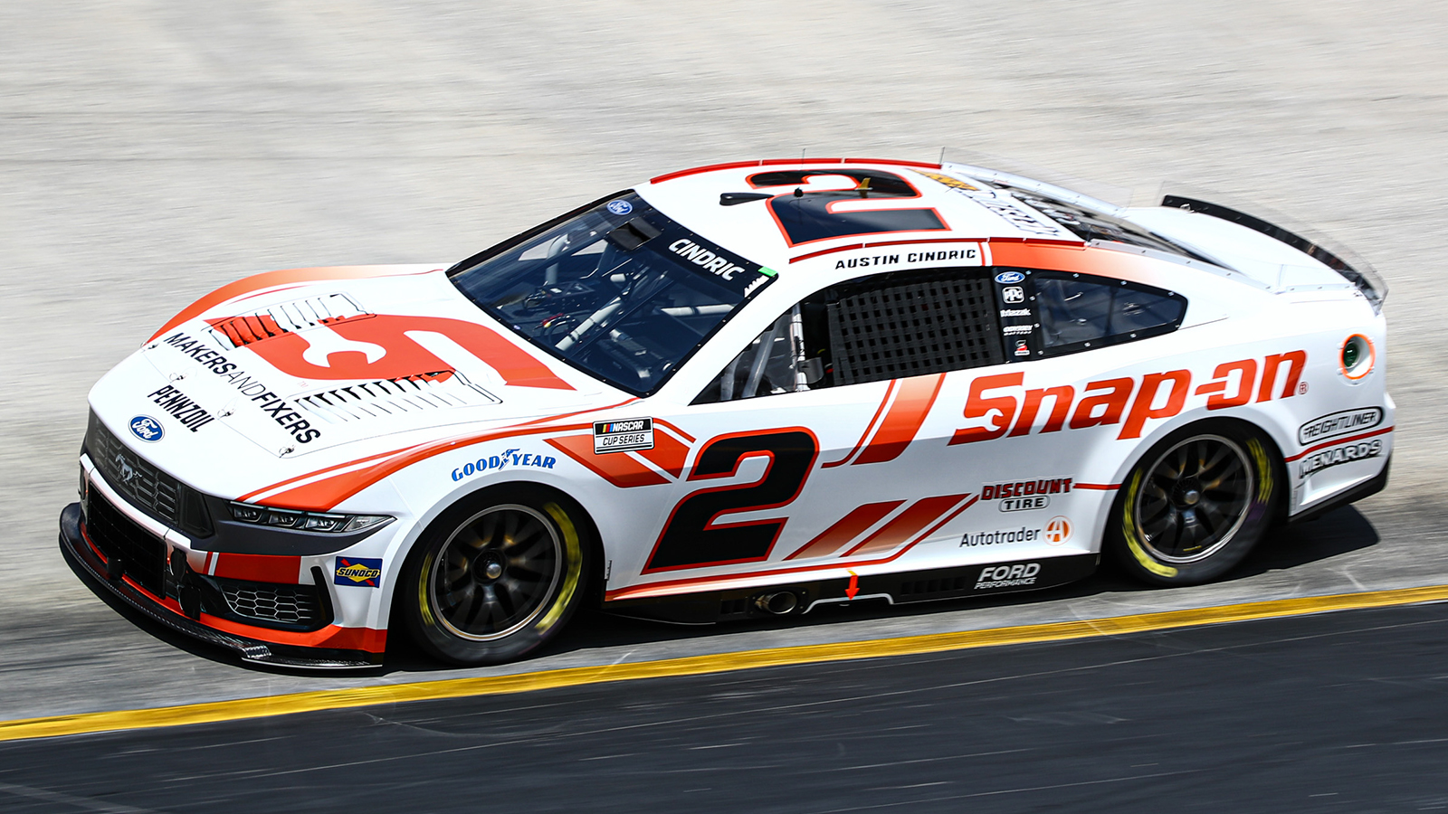 Austin Cindric 2025 Snap-On Tools paint scheme Team Penske NASCAR Cup Series