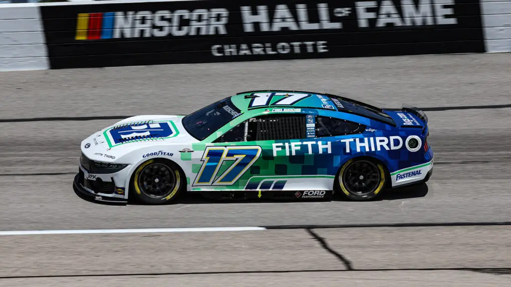 Chris Buescher 2025 Fifth Third Bank paint scheme NASCAR Cup Series RFK Racing