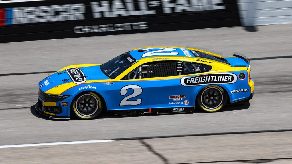 Austin Cindric 2025 Darlington Throwback paint scheme Dale Earnhardt Team Penske