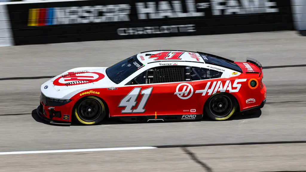 Cole Custer 2025 Darlington Throwback paint scheme Jimmy Spencer Haas Factory Team NASCAR Cup Series