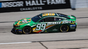 Daniel Suarez 2025 Quaker State paint scheme Trackhouse Racing NASCAR Cup Series