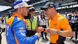 Tony Kanaan is set to be the replacement driver should Kyle Larson need one in the 2025 Indianapolis 500