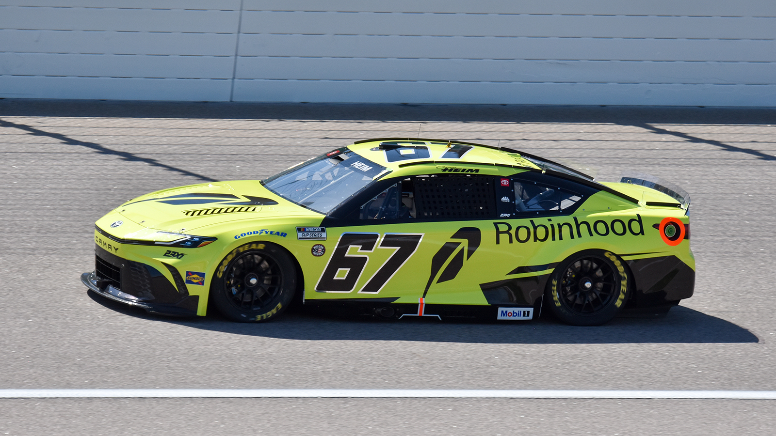 Corey Heim finished 13th in the NASCAR Cup Series AdventHealth 400 at Kansas