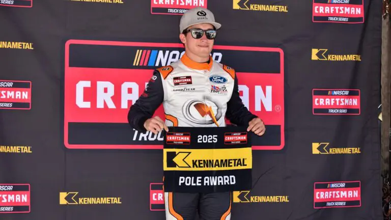 CW_2025_05_10_Trucks_Kansas_Qualifying_PoleAward_JakeGarcia_ThorSportRacing-2