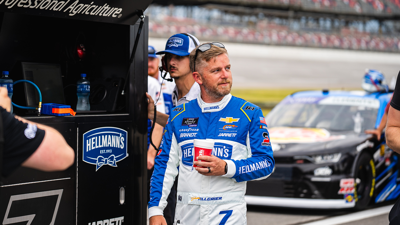 Justin Allgaier to serve as fill-in for Kyle Larson in NASCAR All-Star Race and Coca-Cola 600