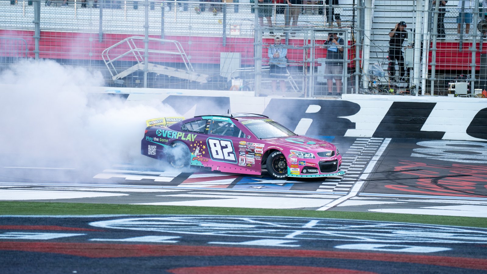 Austin Green captured his first career ARCA Menards Series win in Friday's General Tire 150 at Charlotte Motor Speedway
