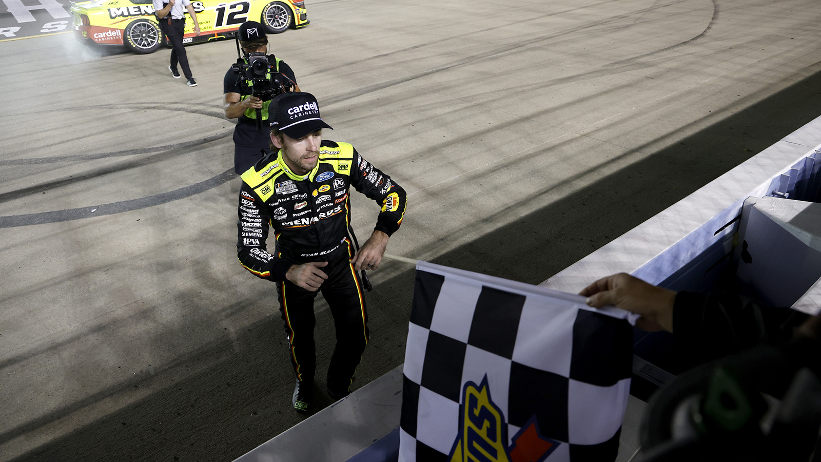 Ryan Blaney wins the Cracker Barrel 400 at Nashville Superspeedway