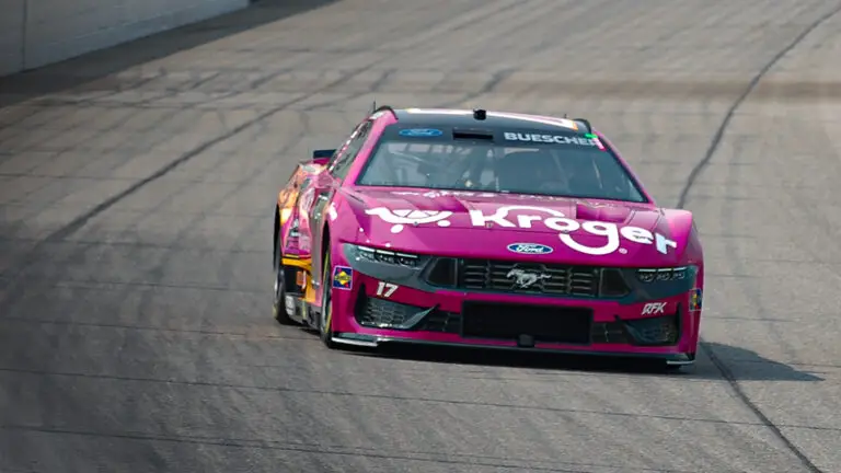 Chris Buescher led the way in RFK Racing triple-top 10 in FireKeepers Casino 400 at Michigan