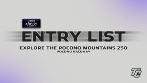 Explore the Pocono Mountains 250 Entry List NASCAR Xfinity Series at Pocono Raceway