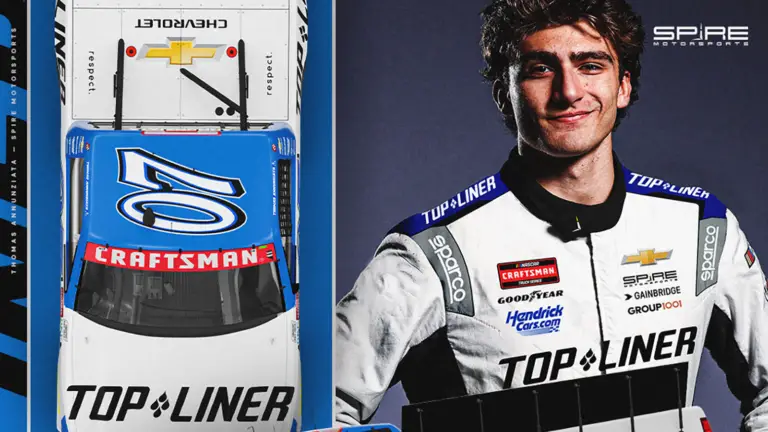 Thomas Annunziata to drive the No. 07 Spire Motorsports truck in NASCAR Craftsman Truck Series race at Lime Rock Park