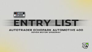 NASCAR Cup Series entry list AutoTrader EchoPark Automotive 400 at Dover Motor Speedway