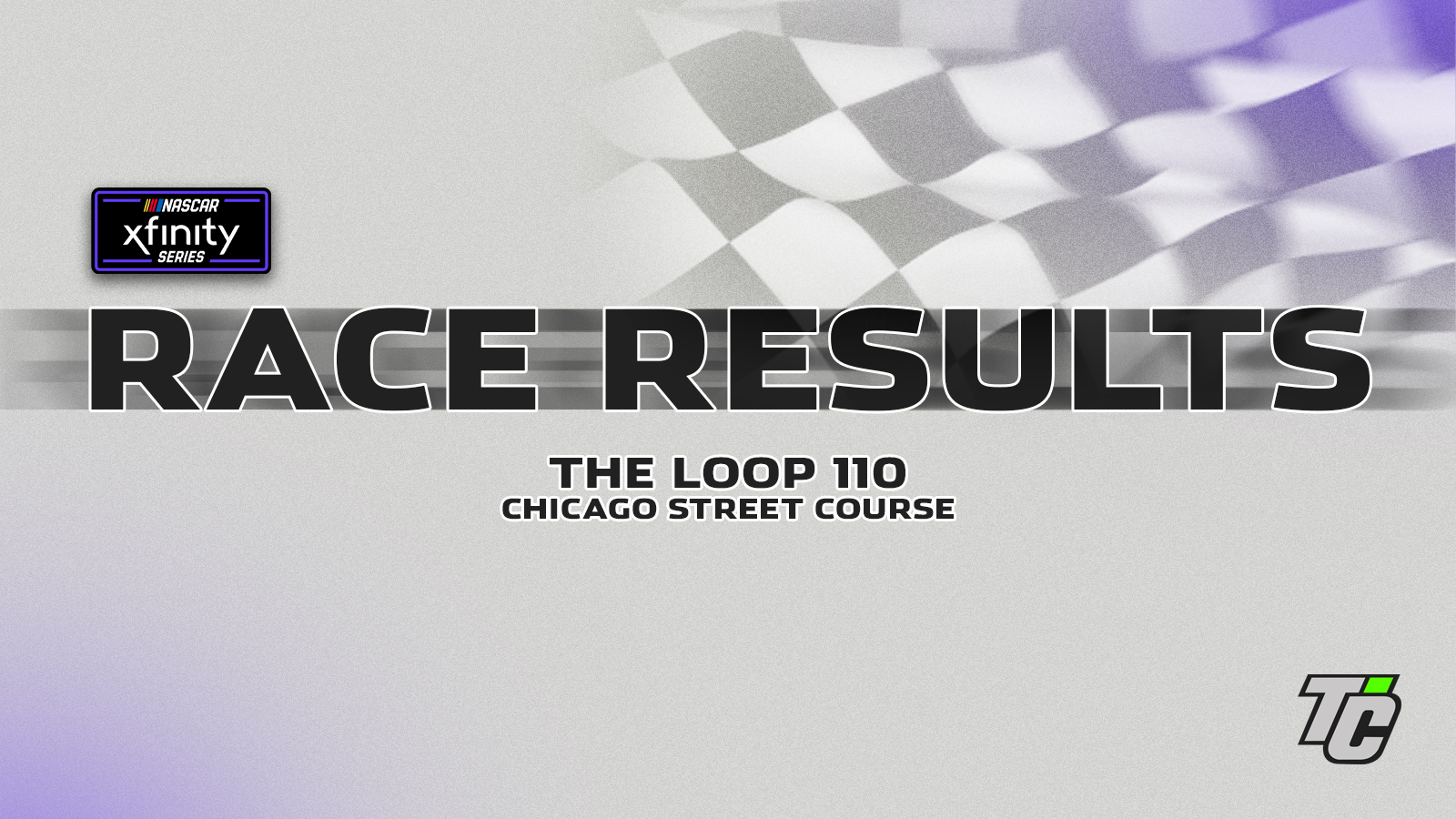 The Loop 110 race results NASCAR Xfinity Series at the Chicago Street Course