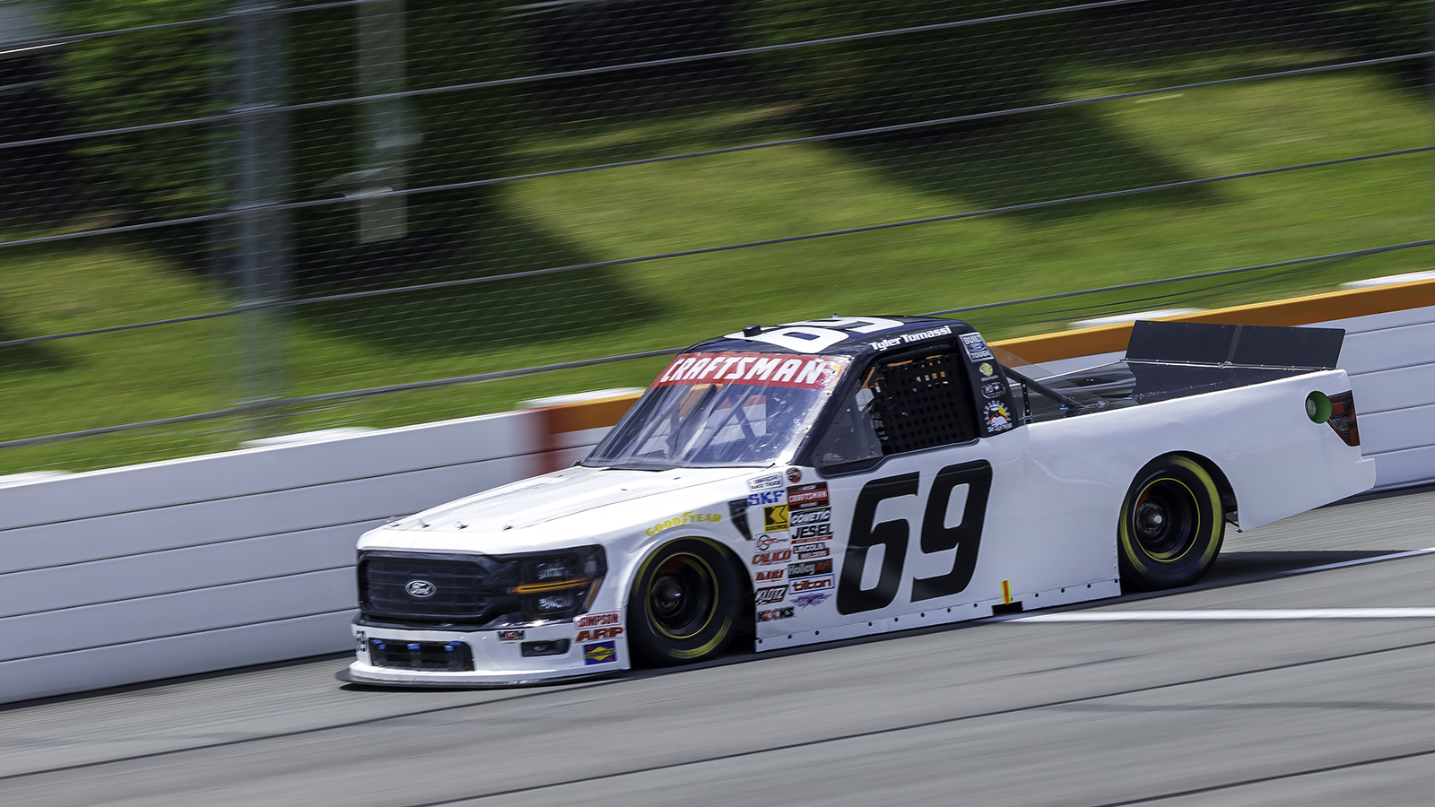 Tyler Tomassi to pilot No. 69 truck for MBM Motorsports in NASCAR Craftsman Truck Series event at Talladega.